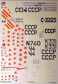 BGM-SF72001 1/72 Поликарпов По-2 / У-2 многоцелевой самолет-биплан времен Великой Отечественной войны (декаль)