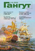 GNT-2020116 Гангут №116 (2020) . Научно-популярный сборник статей по истории флота и судостроения