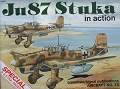 SSP-1073 Юнкерс Ju-87 `Штука` в бою. Серия `In Action`,  Squadron/Signal Publications (№73 Junkers Ju-87 Stuka in Action). На английском языке. Фотографии, схемы, цветные рисунки