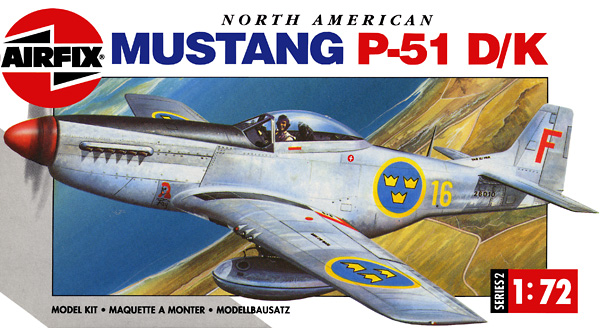 AFX-1004 Airfix 1/72 North American P-51D / P-51K Mustang US WW2 Fighter *** SALE !! *** РАСПРОДАЖА !!