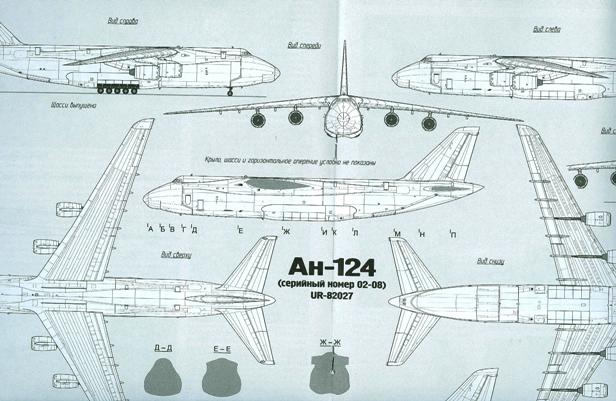 AKL-201101 Авиаколлекция 2011 №1 Транспортный самолёт Ан-124 'Руслан' (Автор - Н.В. Якубович)
